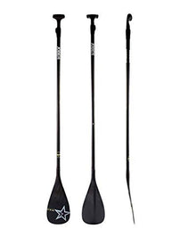 Seller123 Carbon Pro Adjust 3PC. SUP Paddle - Fibreglass Blade