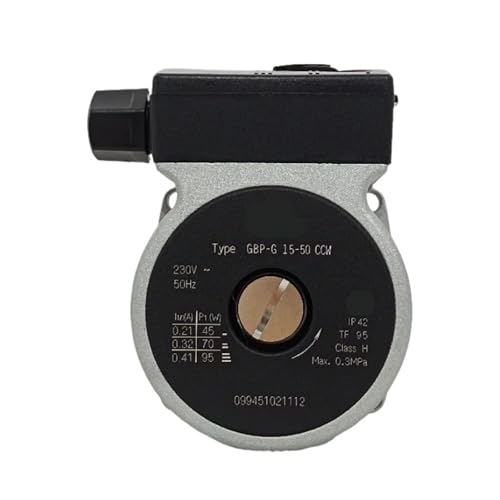 Gas Boiler Part Water Circulation Pump Motor 230V 50Hz for Wall-Mounted Furnace Water Pump Gas Boiler Replacement Parts(50 CCW)