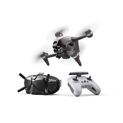 DJI FPV Drone Combo with Remote Controller and Goggles Black (Renewed)