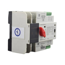 Din Rail 2P 3P 4P ATS Dual Power Transfer Switch selector Switch uninterruptible Power Supply Generator 63A 100A 125A(3P,125A)