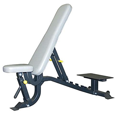 BSN Wheeled Adjustable Weight Bench Black