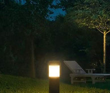Bollard Light 25", 120-277V, 10W, 3CCT 3000-5000 Kelvin, Flat, 4-Pack