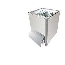 POGHDBXA Sauna Accessories, Sauna Heater, Stainless Steel for Bathroom, Home Use, Dry, Room Heating for, Hotel, SPA(6k)
