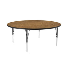 Correll High Pressure Top Activity Table A60-RND-06 Medium Oak