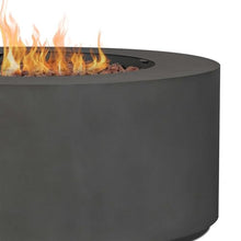 Lakeview Elysian 36-Inch Round Propane Fire Table w/NG Conversion Kit - Weathered Slate - SCC9815LPWSLT