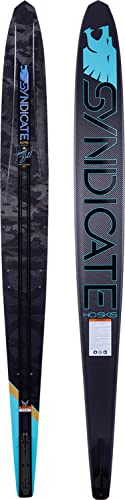 HO Syndicate Alpha LTD Slalom Waterskis Black/Teal 67in