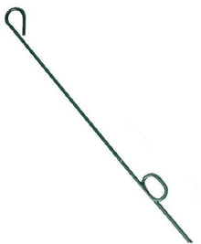 36" Double Loop Green Steel Garden Plant Support Stakes (120)