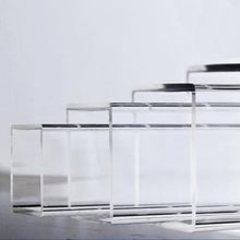 EVANEM 1pcs Acrylic Square Tube, for Garden Supplies 10~100mm Side Acrylic Square Pipe Hollow Duct Transparent Tube PMMA Tubing (Color : 550mm 1Pcs, Size : 200x200x4mm)