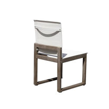 Pemberly Row 9-Piece Modern Aluminum Dining Set Brown