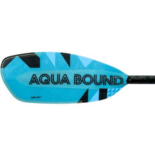 AQUA BOUND Fiberglass Versa-Lok Bent Shaft Kayak Paddle Blue 200-205 cm