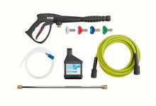 RYOBI 2900 PSI Gas Pressure Washer & 25 FT Hose, GREEN