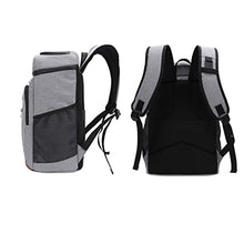 TBNLASS Double-Layer Insulation Backpack Large-Capacity Outdoor Picnic Bag Beer Bottle Opener Trolley Ice(E)