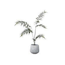Plants Artificial Fern Bonsai Simulation Greenery Indoor Decoration Ornaments Potted Plants with Pots Outdoors