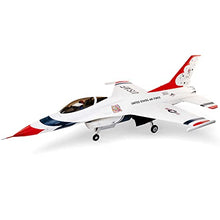 E-flite F-16 Thunderbirds 80mm EDF RC Airplane BNF White