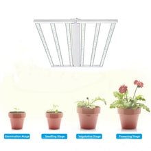 OSTEK 660W LED Grow Light with High-Efficiency LM301B & 660nm Deep Red Diodes, Full Spectrum Dimmable, Foldable Silent Design, Replaces 1200W HPS, Coverage 6x6 ft for Indoor Plants