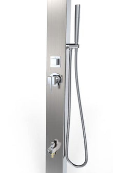 No Worries Products Windsor ADA 316 Marine Grade Stainless Steel Outdoor Shower Panel