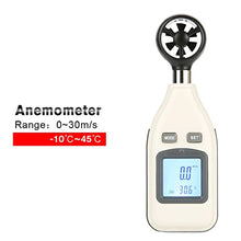 Feilx Digital Anemometer Thermometer Handheld Wind Speed Gauge Used in Hiking, Sailing, Drone Pilot, Ventilation System, Weather Monitoring