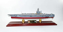 Squadron Nostalgia LLC USS Abraham Lincoln CVN-72 Nimitz Class Carrier Scale Model Mahogany 24 Inch Multicolor