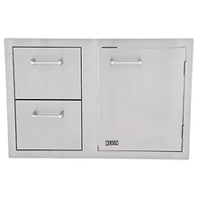 Lion Premium Grills L3320 Door Drawer Combo with Towel Rack, 33 by 22-Inch