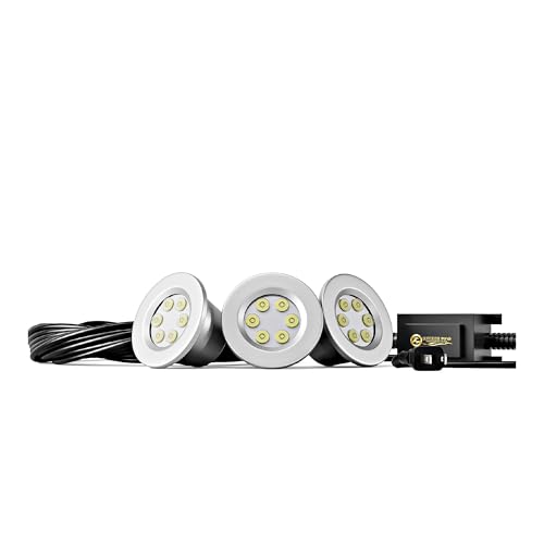 SUPERIOR POND Fountain Light Kit 3X LED 6-Watt with 100 Foot Cord