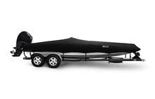 Eevelle Windstorm Bass Boat Cover Waterproof Marine Grade Polyester Black