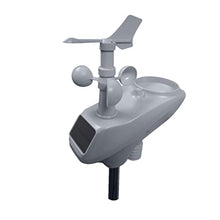 JDXQBLD Weather Station, WH2950 Solar Weather Station Can Be Connected to PC 433MHz Professional Wireless Meter Forecaster