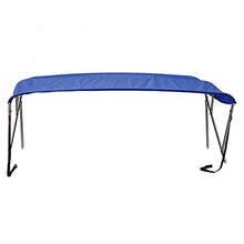 SBU Royal Blue Stainless Steel 3-Bow Bimini Top for Yamaha Exciter 135 SE 1998-1999