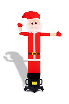 LookOurWay Air Wavers Inflatable Tube Man Set - 6ft Santa Air Waver with Air Dancer Blower - Inflatable Advertising Tube Guy with Flapping Waving Arm - Christmas and Holidays - Outdoor Business Sign