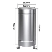 SKESTORE Rainfall Monitoring Transmitter Single Bucket Increase Rainwater Sensor Precipitation Detector Stainless Steel Rain Gauge(0.2MM 0-10V)