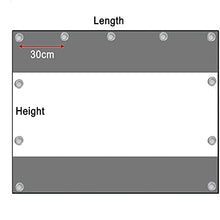 WZYJLyds Outdoor Waterproof Curtain Transparent Plastic Tarpaulin with Eyelets PVC Heavy Duty Waterproof Tarpaulin Panel for Pergola, Terrace, Tent Side Curtains