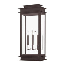 Livex Lighting 20208-07 3-Light Outdoor Wall Lantern, Bronze