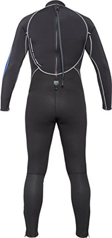 Bare Men's Velocity Ultra Wetsuit Blue 3MM | Omnired Material | Full Stretch Neoprene