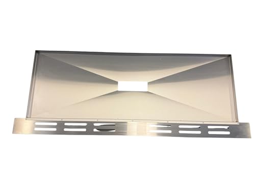 Mont Alpi Stainless Steel Removable Grease Drip Tray Catch Pan Replacement for MAi400 / MAi400-D / MAi400-BSS Original Deluxe and Black Series 32" W 4-Burner Outdoor Kitchen Island Gas Grill Models