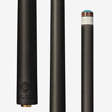 LUCASI LUXP1 Lux Cue Midnight Black Silver Inlay