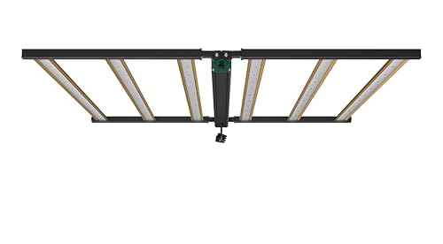 Grower’s Choice ROI-FF-650 LED Grow Light – 650W Commercial Flower Room Lighting – Industry-Leading 3.0 Efficacy – 1950 µmol/s High-Output 3K Full-Phase Spectrum LED Bar Light