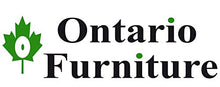 Ontario Furniture 8’ Foot Rectangular Plastic Folding Table (30" x 96” Inch) | Fold in Half with Carrying Handle | Lightweight and Portable | White Resin with Sturdy Steel Frame