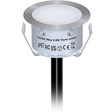 Led Decking Lights with Remote Control, 0.8W LED Deck Lights ?42MM, Warm White Deck Lighting Waterproof IP67,12V Low Voltage Plinth Lights for Terrace,Patio,Path,Wall,Garden,Decoration,10pcs (10pcs )