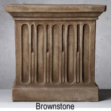 Campania International FT-171-BR Corsini Wall Fountain, Brown Stone Finish