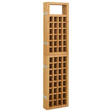 fsahslih 6-Panel Room Divider and Trellis for Climbing Plants, Solid Fir Wood Privacy Screen, 95.5" x 70.9" Folding Decorative Trellis for Indoor Patio and Garden Living Spaces