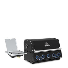 Broil King 876647 Baron 590 Shadow 5-Burner Built-In Natural Gas Grill Head with Side Burner and Rear Rotisserie Burner