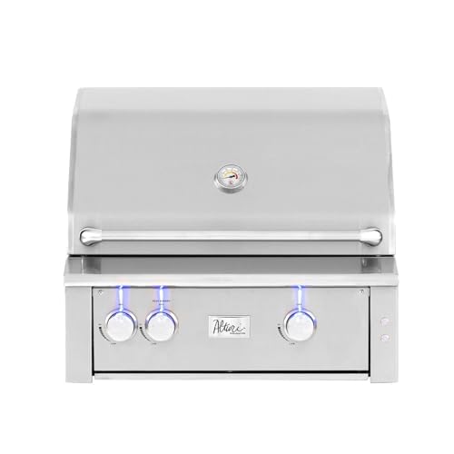 Summerset Alturi 30-Inch 2-Burner Built-in Natural Gas Grill with Stainless Steel Burners & Rotisserie - ALT30T-NG