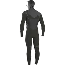 O'NEILL Psycho Tech 5.5/4mm Hooded Chest-Zip Full Wetsuit - Men's BLK/BLK