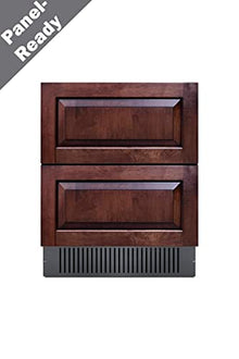Summit 27” Two Drawer Refrigerator, Outdoor, anel Ready*- SPR275OS2DPNR