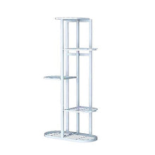 RWGOVLU Flower Stand 1pcs Plant Shelves Iron Potted Flower Plant Stand Rack Multiple Flower Pot Holder Shelf
