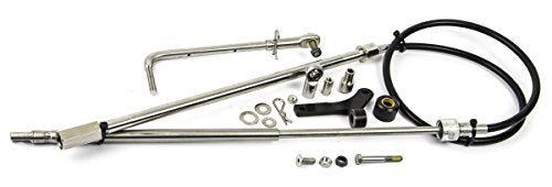 SeaStar Dometic Kicker Cable Tie Bar Kit HO6116 16 Inch Silver