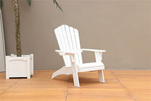 Folding Adirondack Chairs Patio Chairs Lawn Chair Outdoor Chairs with Cup Holder Weather Resistant for Patio Deck Garden, Backyard Deck, Fire Pit & Lawn Furniture Porch and Seating (Black) (White)
