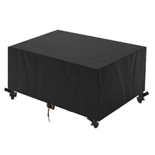 220x140x75cm Patio Table Covers for Winter Waterproof Rectangular 600D Heavy Duty Dust Cover Outdoor Furniture Set Covers