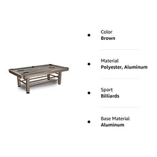 IMPERIAL Outdoor Pool Table Brown