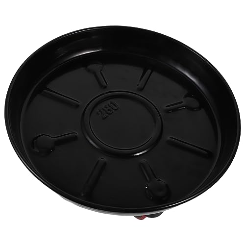 YYBOES Removable Flower Pot Base Planter Tray with Wheels Plant Roller Tray Plant Tray on Wheels Plant Tray Indoor with Wheels Plant Roller Base Plant Trays Rolling Plant Tray Plant Plate