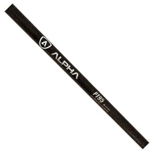 Alpha Golf Unbreakable Constant Weight Graphite Iron Shaft - 0.355" Tapered Tip (3-PW Set, Stiff)